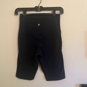 Lululemon Align Super High Rise Short 10" Navy